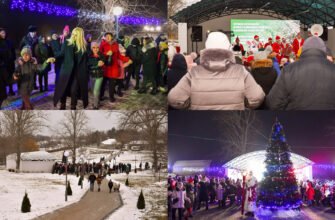 FOTO// În compania Moșilor Crăciuni și a animatorilor, echipa lui Ilan Șor a inaugurat un parc în satul Răspopeni, raionul Șoldănești