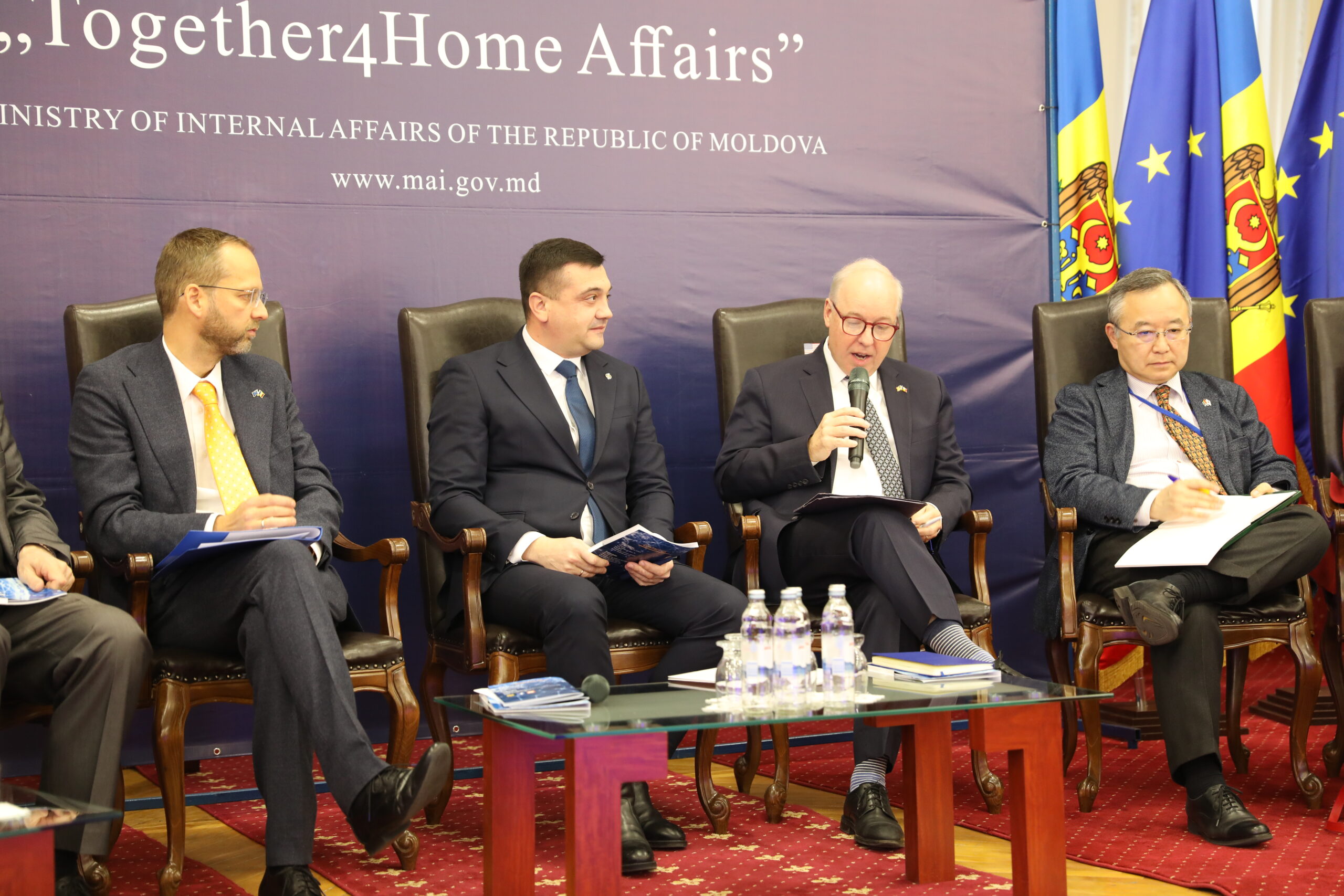 Prezentarea rezultatelor MAI obținute alături de partenerii strategici, în cadrul platformei,,Together 4 Home Affairs”