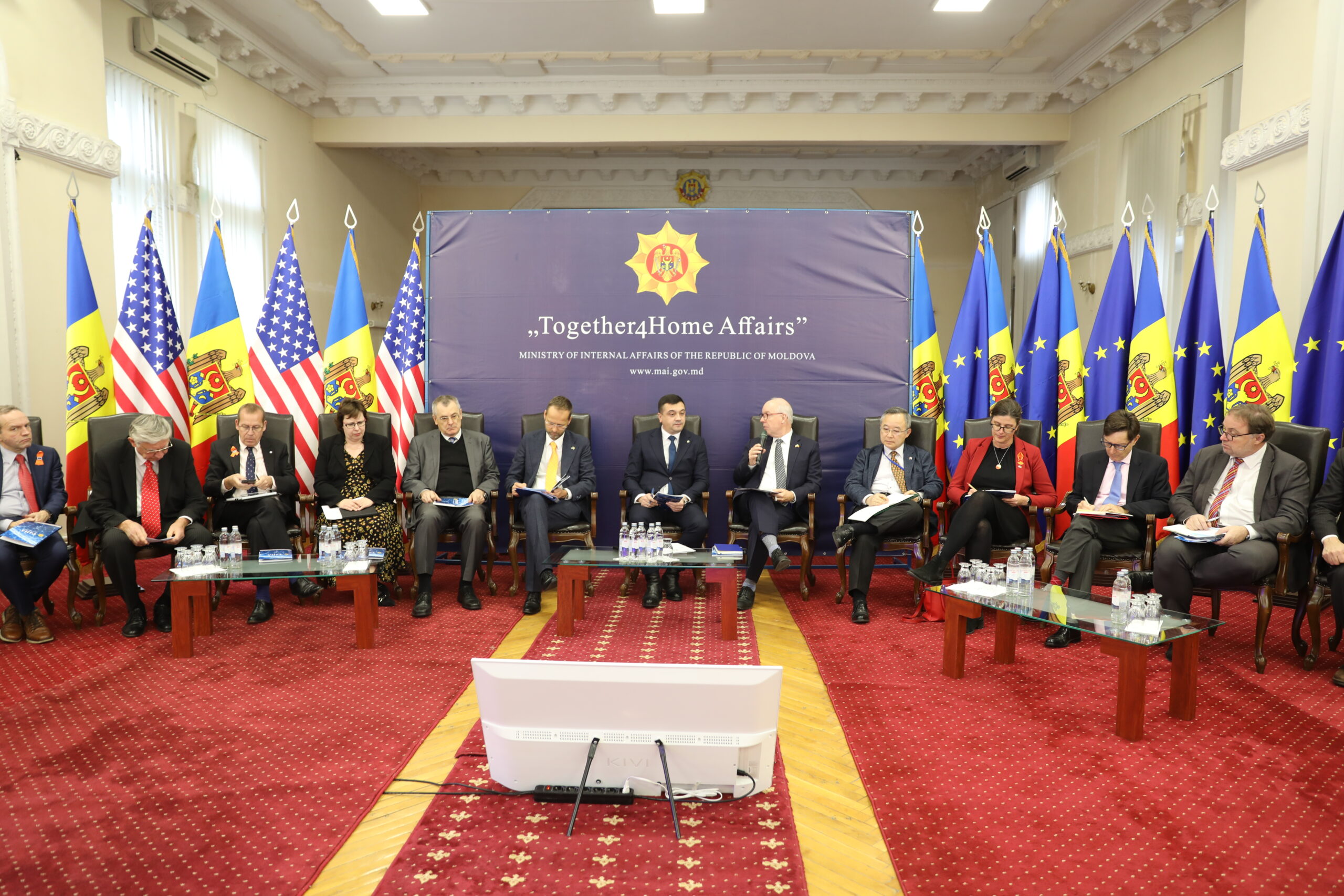 Prezentarea rezultatelor MAI obținute alături de partenerii strategici, în cadrul platformei,,Together 4 Home Affairs”