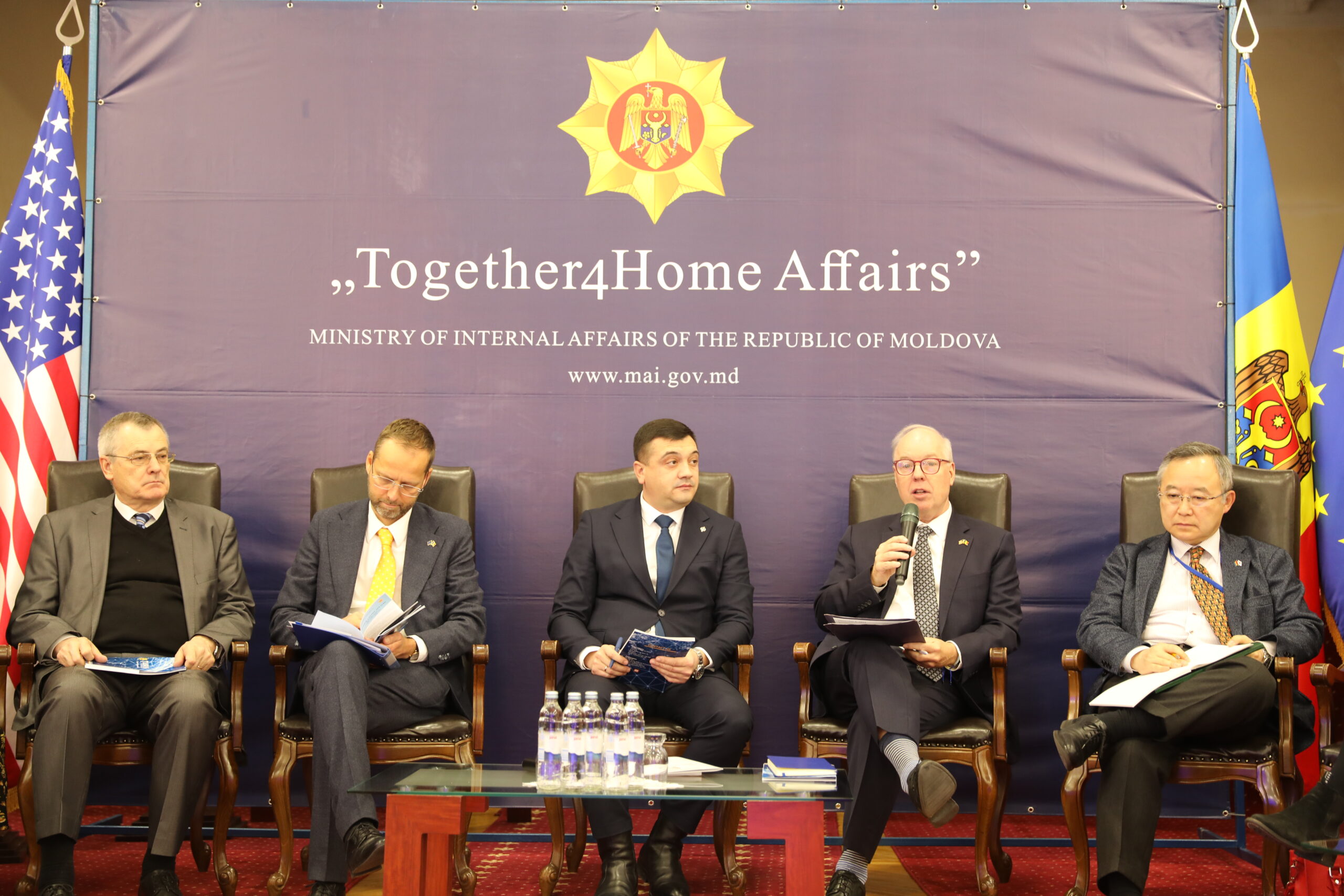 Prezentarea rezultatelor MAI obținute alături de partenerii strategici, în cadrul platformei,,Together 4 Home Affairs”