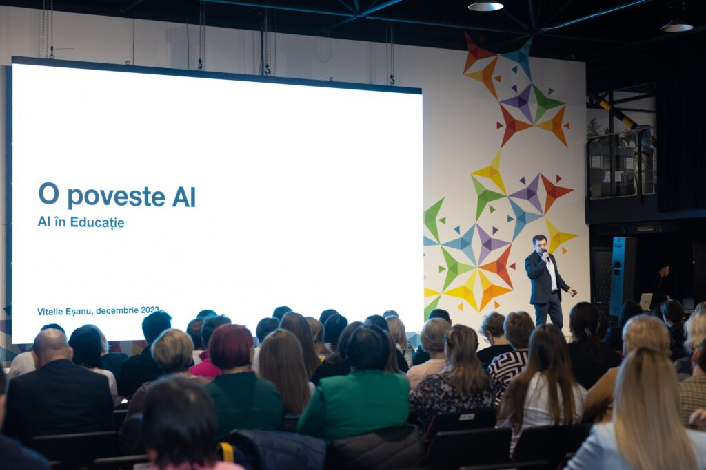 Inteligența artificială își face loc în sistemul de învățământ din Moldova. Sute de profesori au învățat să utilizeze AI în procesul de predare-învățare