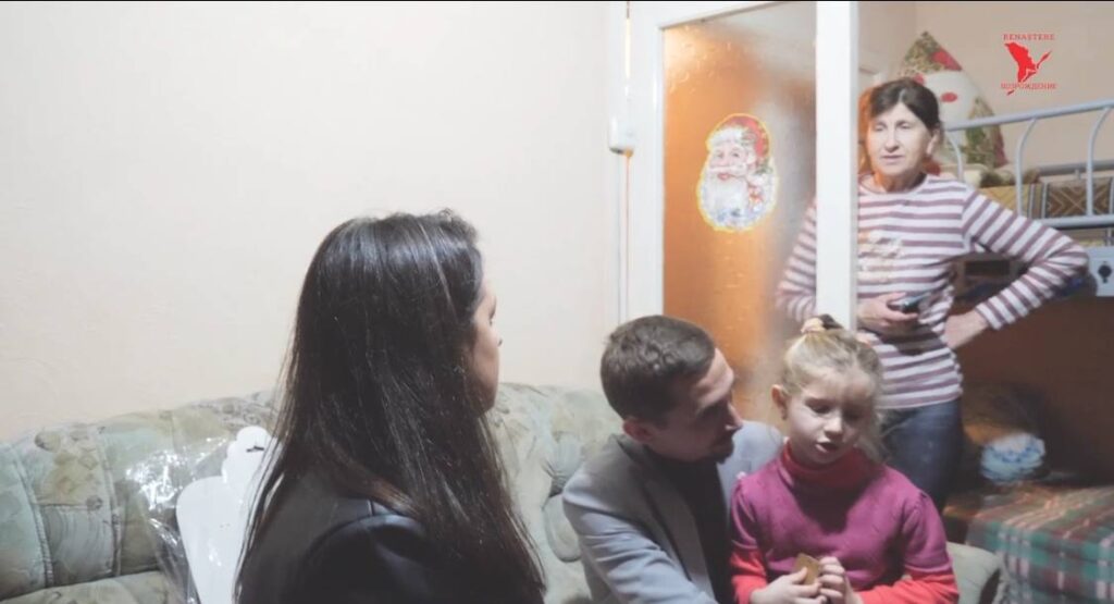 natalia parasca cu cadouri