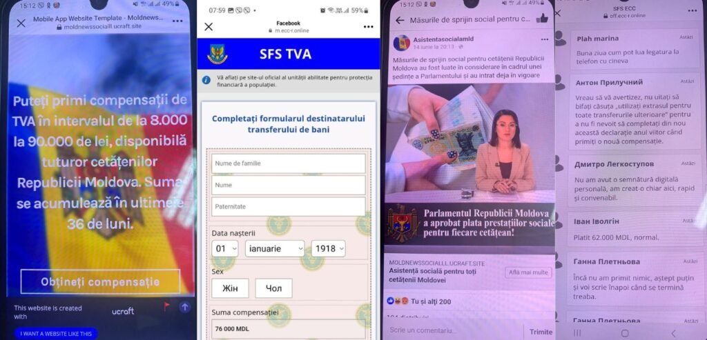 Serviciul Fiscal de Stat atenționează despre o nouă schemă de escrocherie privind pretinse returnări de mijloace financiare din impozite și taxe