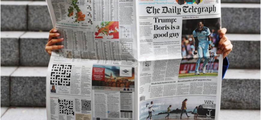 vanzarea grupului the telegraph