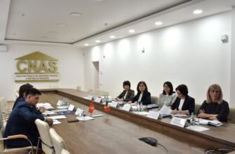 Reprezentanții Fondului Social al Republicii Kârgâze se află în vizită de lucru de trei zile la Casa Națională de Asigurări Sociale a Republicii Moldova 