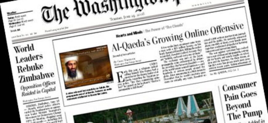 Grevă de o zi a angajaţilor cotidianului Washington Post. Măsură istorică 1 washington post