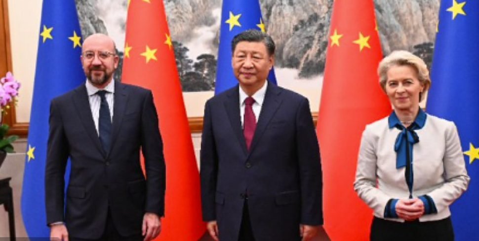 Discuții la nivel înalt. Xi Jinping s-a întâlnit cu Ursula von der Leyen şi Charles Michel