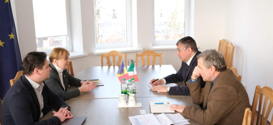 ala nemerenco la intrevederea cu ambasadorul italiei