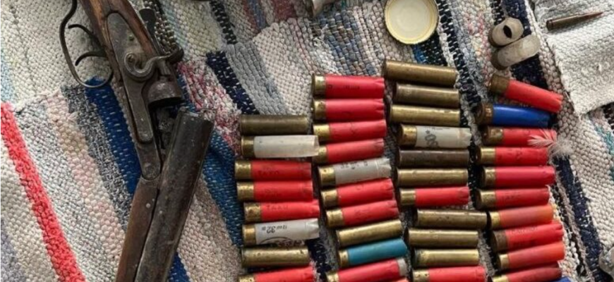 au ridicat arme si munitii