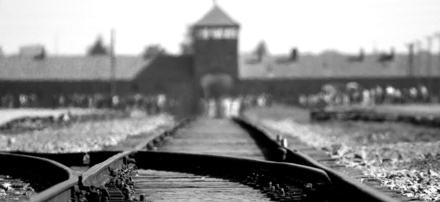 black metal train rails