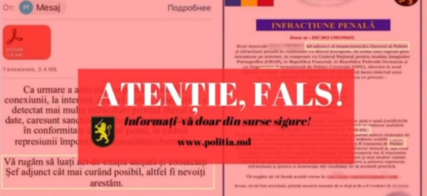 escrocherie prin transmiterea unor mesaje