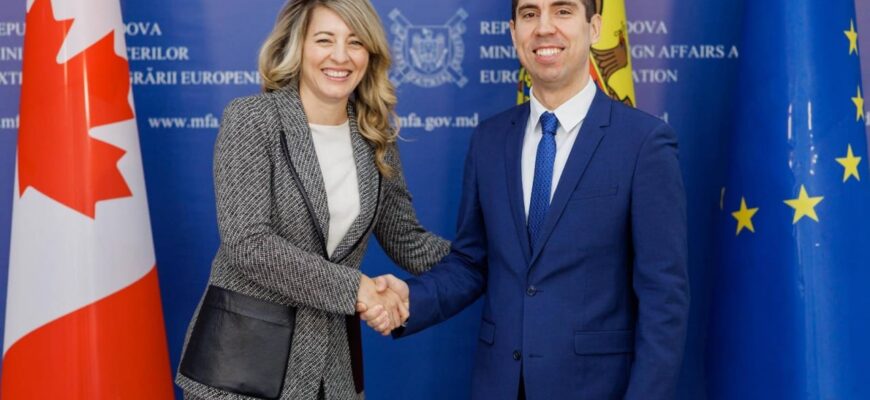 mihai popsoi a gazduit o la maeie pe ministra afacerilor externe a canadei melanie joly