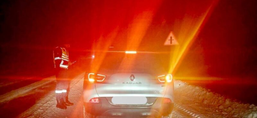 oprita de politie in trafic