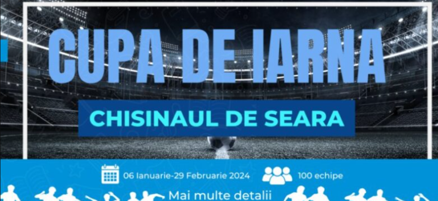 start turneului cupa municipiului chisinau