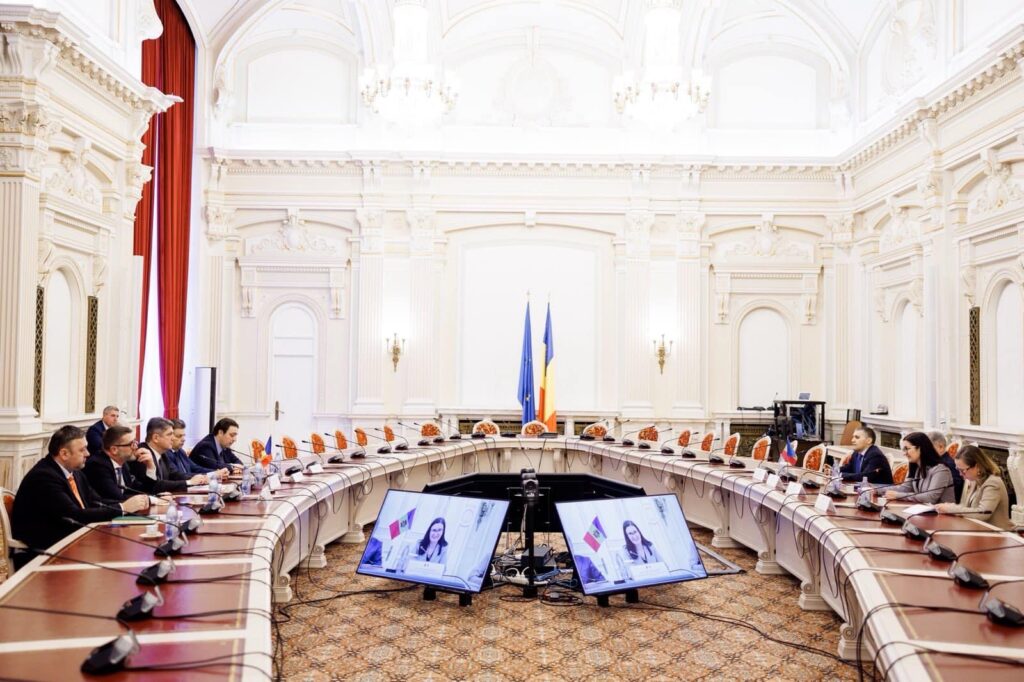 Agenda de integrare europeană a țării noastre, discutată de viceprim-ministra pentru Integrare Europeană, Cristina Gherasimov cu oficialii din România 1 5