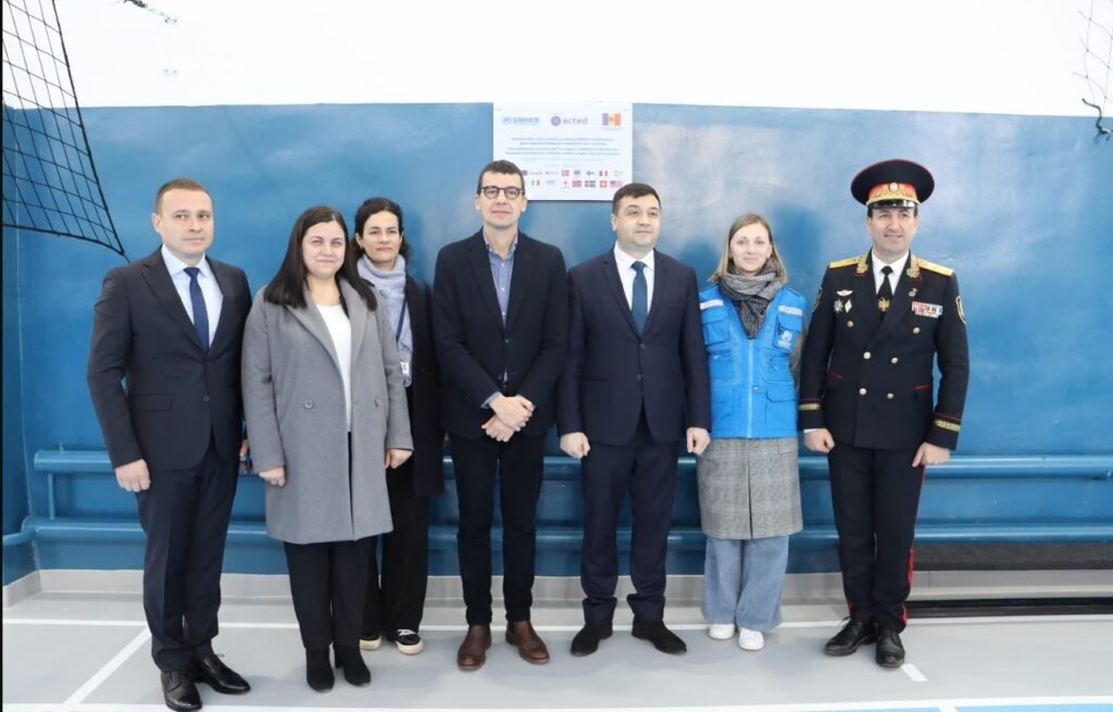 Conducerea MAI a participat la inaugurarea sălii sportive din orașul Ștefan Vodă