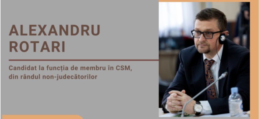 avocatul alexandru rotari nu a promovat evaluarea