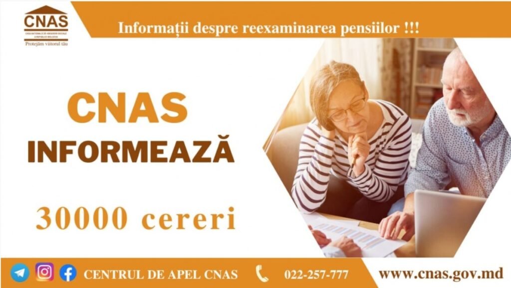 Peste 30000 de cereri pentru reexaminarea pensiei pentru limita de vârstă depuse timp de o lună 1 Peste 30000 de cereri pentru reexaminarea pensiei pentru limita de vârstă depuse timp de o lună