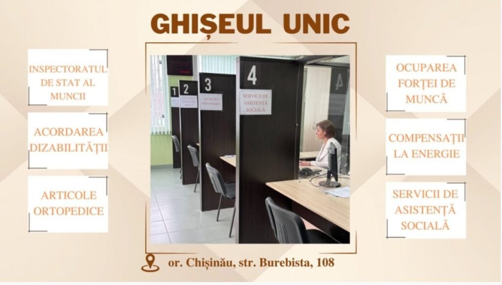 Nu mai este nevoie să faceți drumuri în plus! Ghișeul unic oferă posibilitate cetățenilor să solicite servicii în domeniul muncii și protecției sociale, într-un singur loc 1 Nu mai este nevoie să faceți drumuri în plus! Ghișeul unic oferă posibilitate cetățenilor să solicite servicii în domeniul muncii și protecției sociale, într-un singur loc