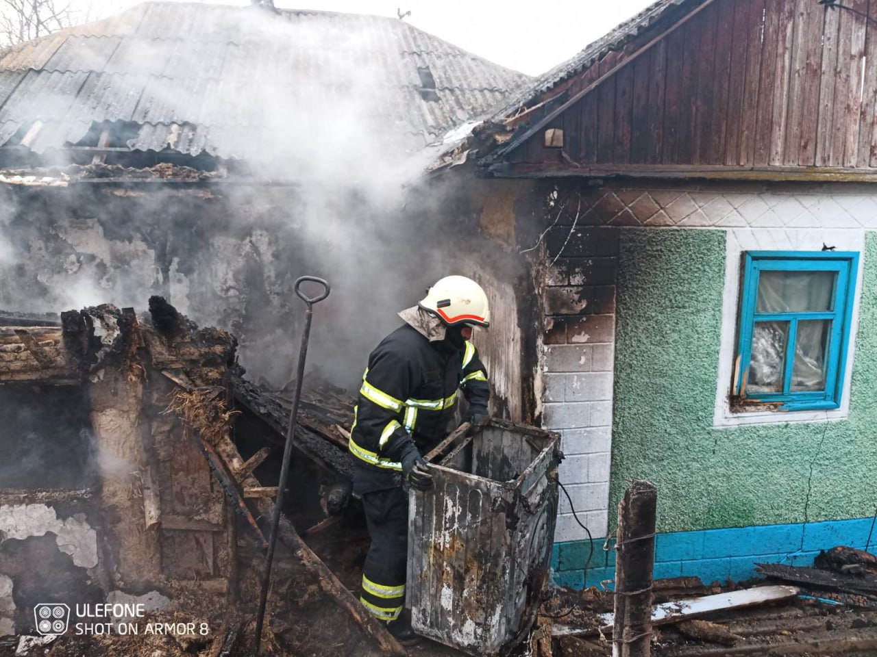 Salvatorii au intervenit în urma unei deflagrații produse într-o locuință din satul Bălășești, raionul Sîngerei