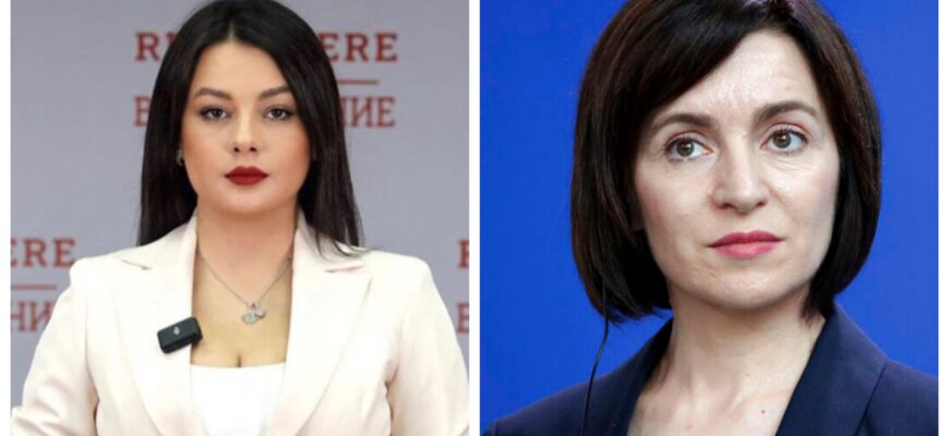 Contrast dintre promisiunile electorale și realitate. Președinta partidului ”Renaștere” o acuză pe Maia Sandu de lipsa acțiunilor concrete 1 maiasandu natalia parasca
