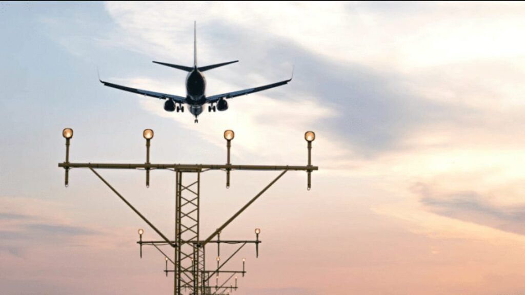 Panică la bordul unui avion. Aeronava a aterizat de urgență după ce a lovit luminile de pe pistă 1 Panică la bordul unui avion. Aeronava a aterizat de urgență după ce a lovit luminile de pe pistă