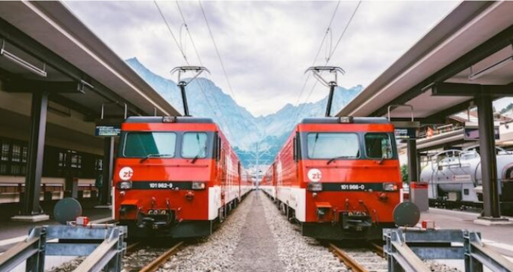 pasagerii unui tren luati ostatici