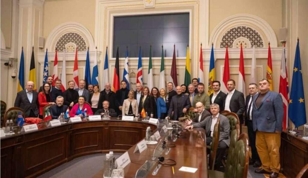 Doina Gherman a participat la reuniunea Rețelei parlamentare globale „United for Ukraine” 1 Doina Gherman a participat la reuniunea Rețelei parlamentare globale „United for Ukraine”