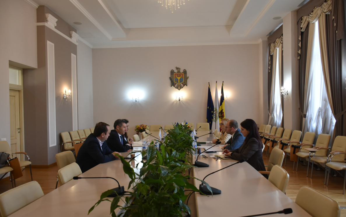 Radu Musteața, a avut o întrevedere cu reprezentantul Organizației Națiunilor Unite pentru Agricultură și Alimentație (FAO) în Moldova