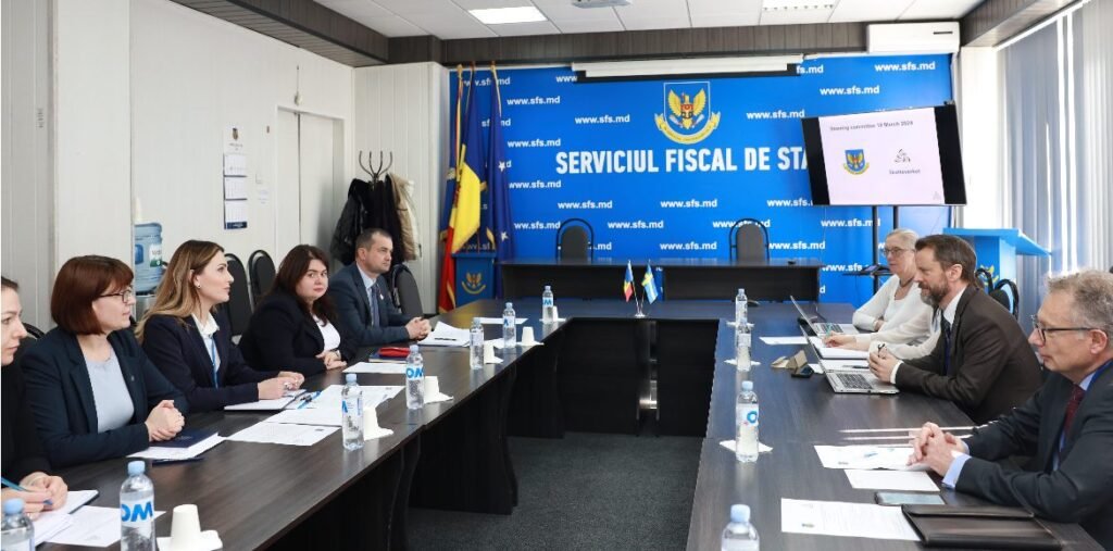 Directorul Serviciului Fiscal de Stat a prezidat ședința Comitetului de supraveghere a Proiectului de cooperare între SFS și Agenția Fiscală Suedeză (AFS) 1 Directorul Serviciului Fiscal de Stat a prezidat ședința Comitetului de supraveghere a Proiectului de cooperare între SFS și Agenția Fiscală Suedeză (AFS)