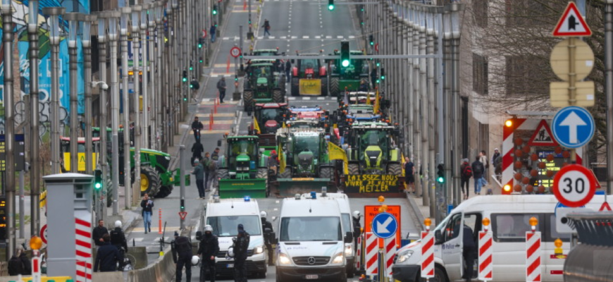 fermierii la bruxelles