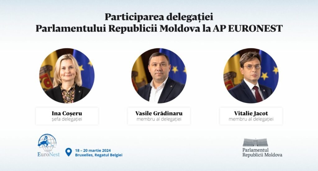 Un grup de deputați va participa, la Bruxelles, la sesiunea ordinară a Adunării Parlamentare EURONEST