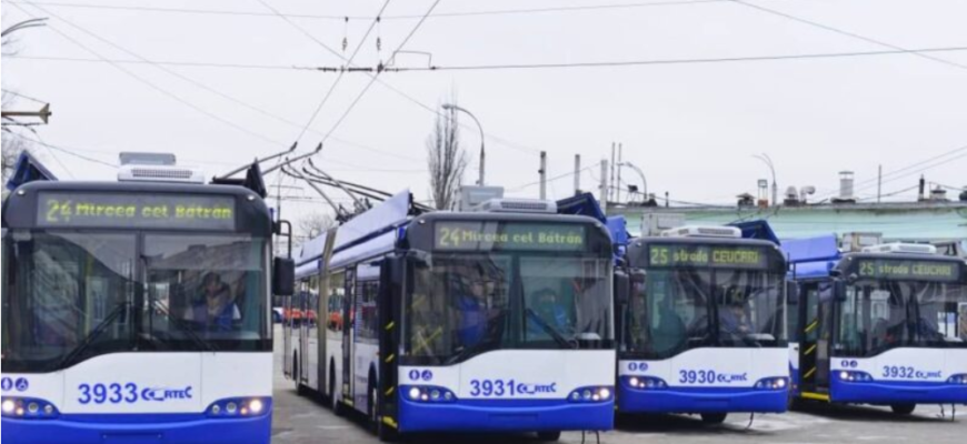 lot de 43 de troleibuze