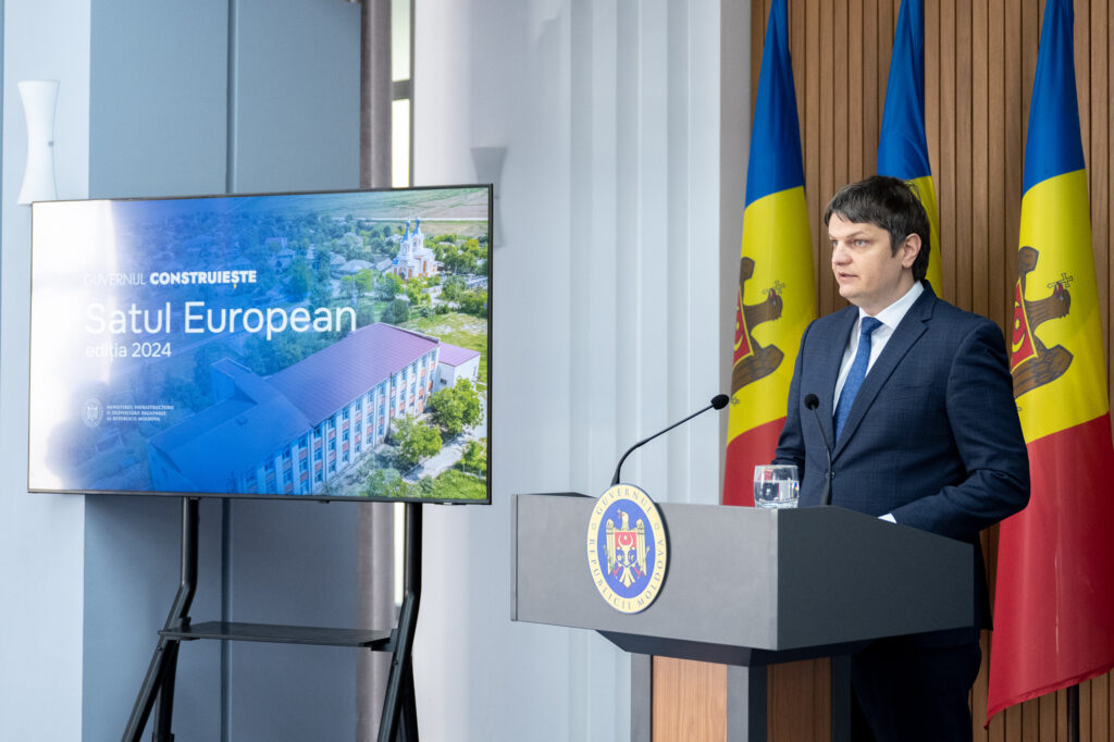 Ministrul Andrei Spînu a anunțat rezultatele Concursului de propuneri de proiecte în cadrul Programului Național „Satul European" 1 dsc 4087