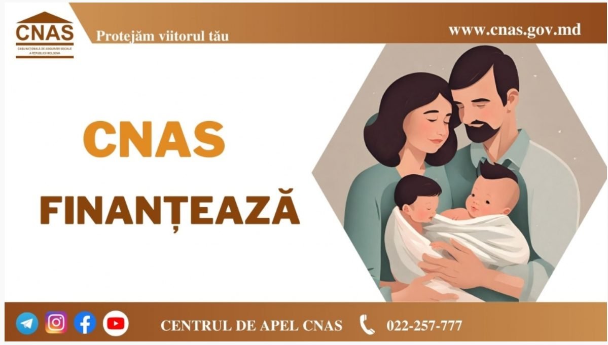 CNAS finanţează indemnizaţiile adresate familiilor cu copii
