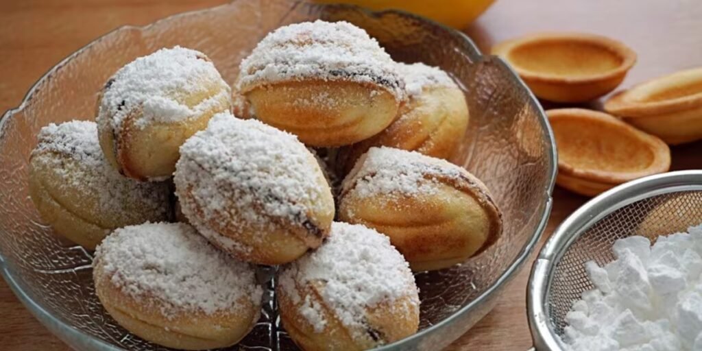 Nuci cu cremă caramel de post. Rețetă de desert delicios și spornic