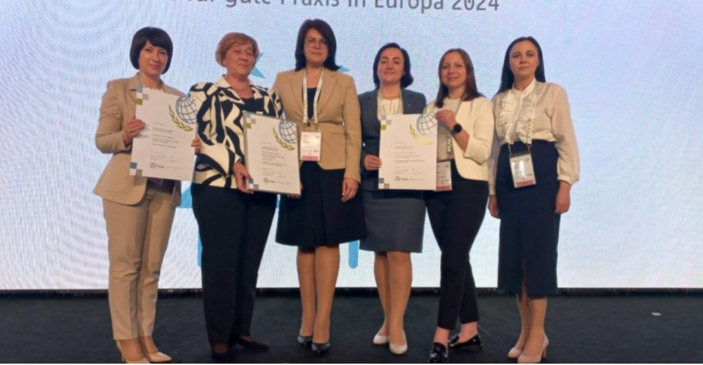 Casa Națională de Asigurări Sociale a fost premiată în cadrul Forumului regional de securitate socială pentru Europa 1 premiata cu 3 diplome