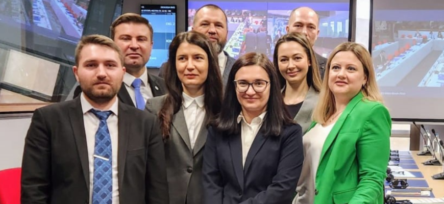 Viceprim-ministra pentru Integrare Europeană, Cristina Gherasimov, participă la sesiunea de screening explicativ privind securitatea alimentară, politici veterinare și fitosanitare 1 screenshot 2024 04 29 133316