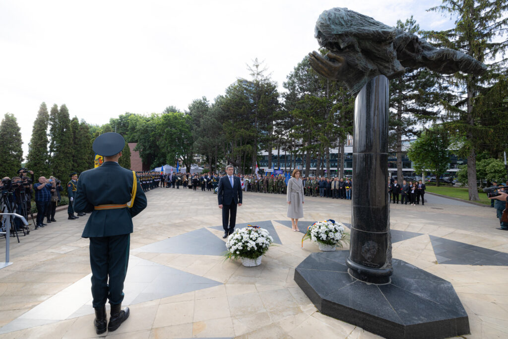 igor grosu a comemorat eroii