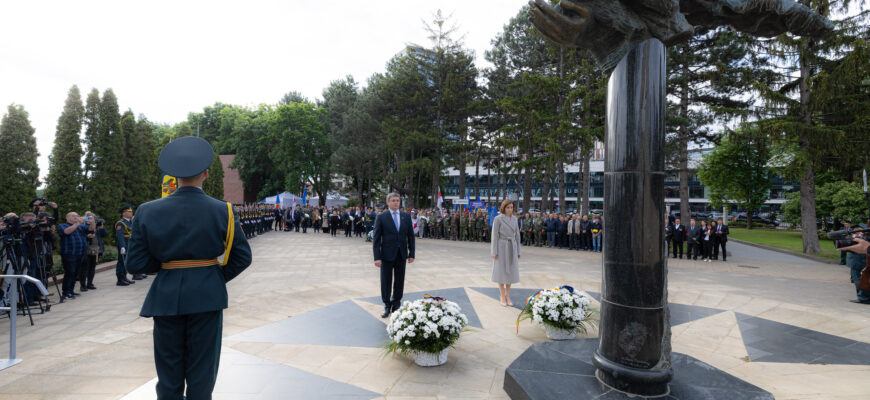 igor grosu a comemorat eroii