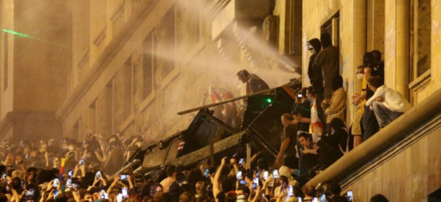 proteste tbilisi