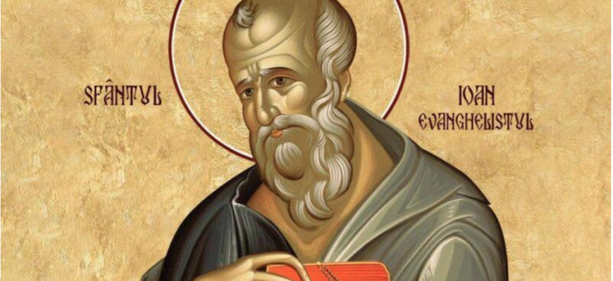 sfantul apostol si evanghelist ioan