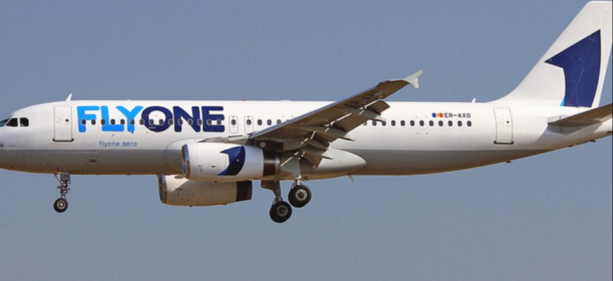 avion de pe ruta yerevan chisinau