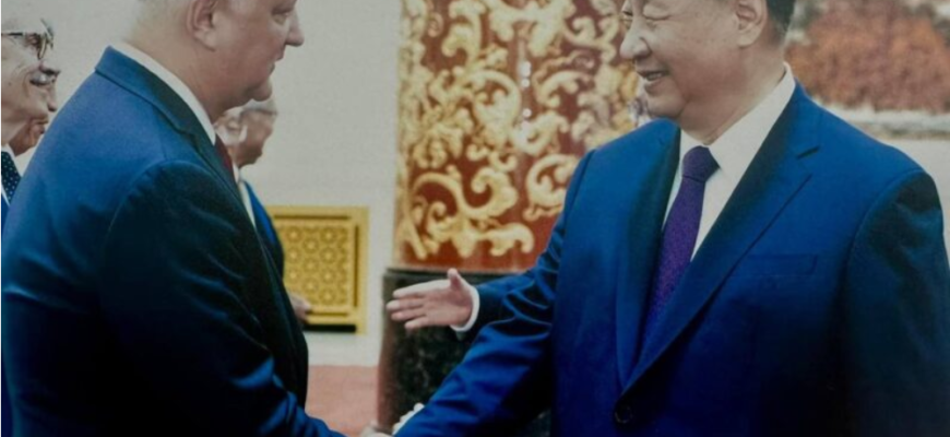 igor dodon cu xi jinping