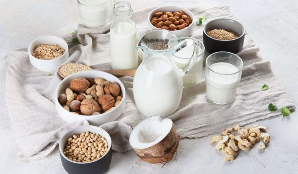 lapte animal si vegetal