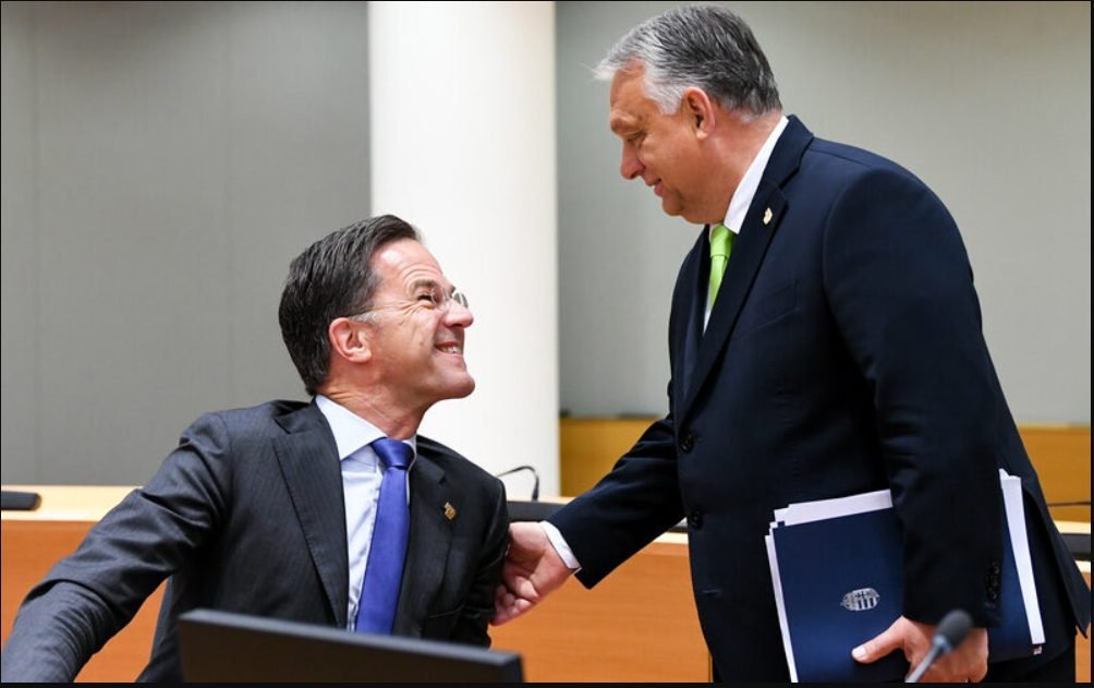 Ungaria este pregătită să susţină candidatura premierului olandez Mark Rutte pentru postul de secretar general al NATO
