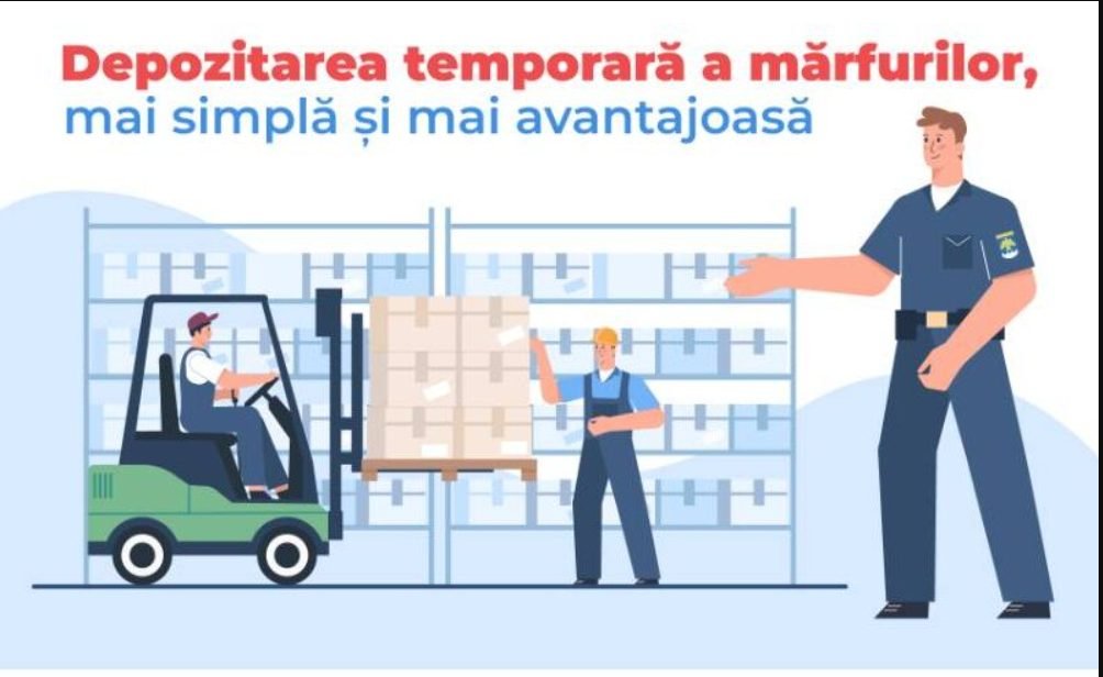 Depozitarea temporară a mărfurilor, mai simplă și mai avantajoasă grație noului Cod Vamal