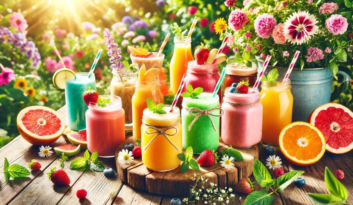 Băuturi naturale şi răcoritoare pe timp de caniculă pentru a te menţine hidratat