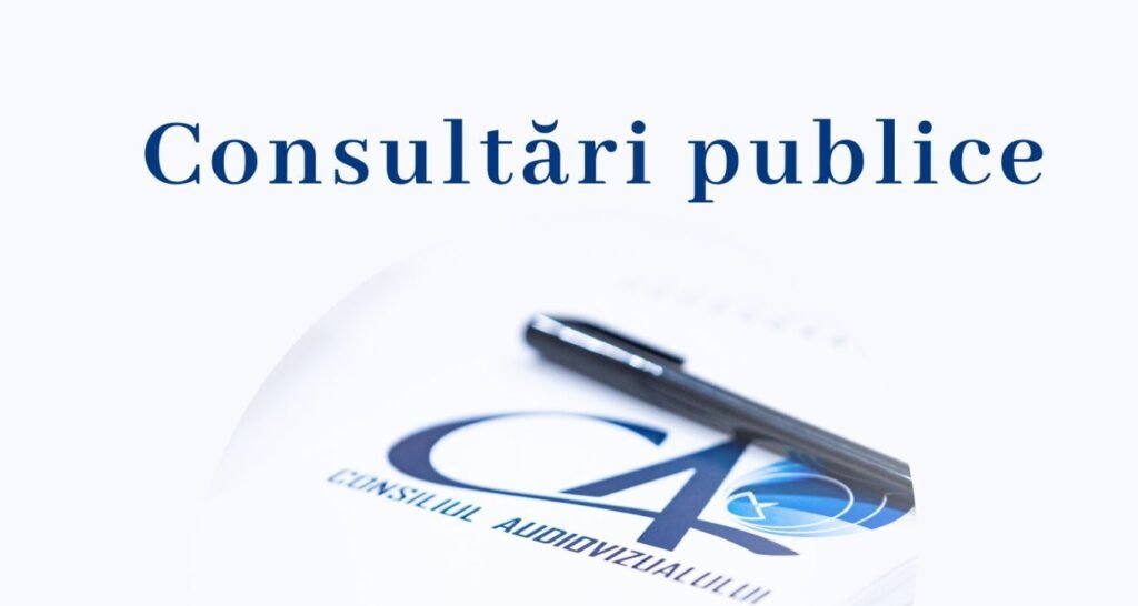 CA inițiază consultări publice privind modificarea modelului Raportului de activitate anual al furnizorilor privați de servicii media