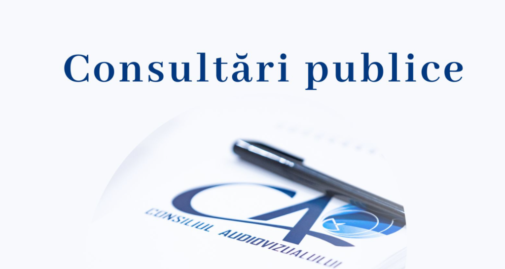 ca initiaza consultari publice